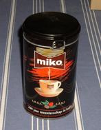 Blikken doos Miko Koffiebranderij Turnhout, Verzamelen, Overige merken, Gebruikt, Ophalen of Verzenden, Koffie