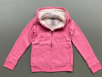 Sweatvest roze met kap CAMPS maat 152 Nieuw beschikbaar voor biedingen