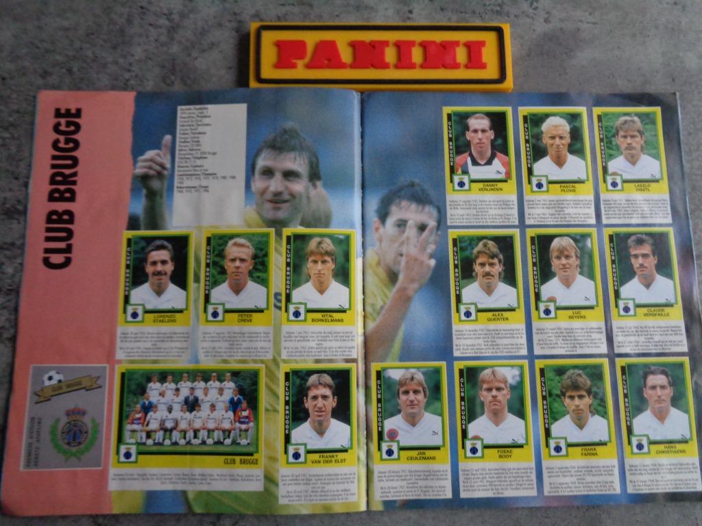 ALBUM AUTOCOLLANT PANINI FOOTBALL 91 ANNO 1991, Envoi, Autocollant
