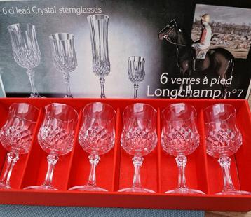 verres à liqueur Longchamp en sucre granulé 6cl, Enlèvement, Neuf