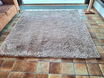 Vloerkleed 200 x 200 cm, Enlèvement, Comme neuf, Beige