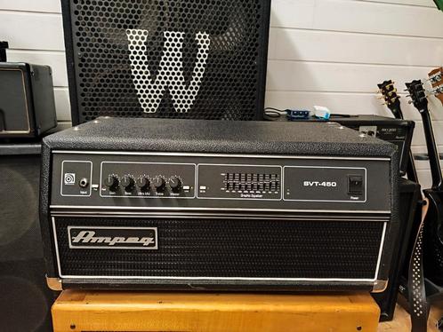 AMPEG SVT 450 versterkerkop, Muziek en Instrumenten, Versterkers | Bas en Gitaar, Zo goed als nieuw, Basgitaar, 100 watt of meer