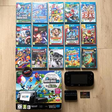 Console Nintendo Wii U + Jeux, Enlèvement ou Envoi, Comme neuf