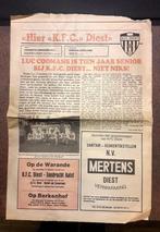 krant "Hier K.F.C.Diest", Verzamelen, Tijdschriften, Kranten en Knipsels, Ophalen of Verzenden, Krant