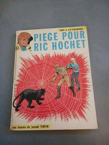 Ric Hochet, Piege pour Ric Hochet, pré-édition HC, bon état., Une BD, Envoi, Tibet