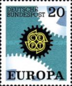 Postzegels Duitsland Europa Jaar 1967 Postfris, Ophalen of Verzenden, BRD, Postfris