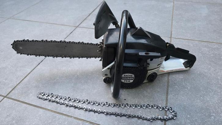 Kettingzaag Dolmar 112 werkt prima, Tuin en Terras, Hand-tuingereedschap, Ophalen