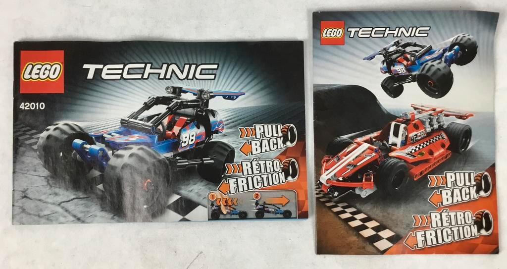 ② Lego 42010 Technic moteur recul Racer tout terrain COMPLET