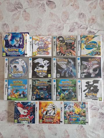 Verschillende Pokemon, Zelda en Mario games te koop. beschikbaar voor biedingen