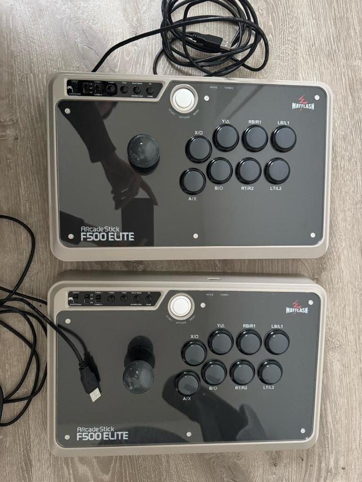 Arcade stick Mayflash F500 elite (2 stuks beschikbaar), Games en Spelcomputers, Spelcomputers | Overige Accessoires, Zo goed als nieuw