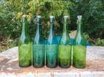 Oude vintage bierflessen M Pansaerts Hakendover, Verzamelen, Biermerken, Ophalen of Verzenden
