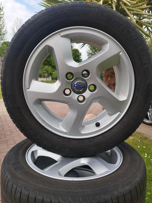 Zomerbanden Michelin 205/55/R16 originele Volvo/V40/C30/V50, Auto-onderdelen, Banden en Velgen, Velg(en), Zomerbanden, 16 inch