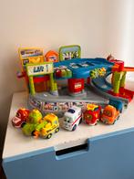 Toet toet auto’s + garage, Kinderen en Baby's, Speelgoed | Vtech, Ophalen, Gebruikt, 6 maanden tot 2 jaar