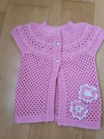 roze gebreid debardeur vest trui maat 92 in nieuwe staat, Kinderen en Baby's, Ophalen of Verzenden, Zo goed als nieuw, Meisje