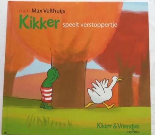 Set van vier boekjes van Kikker Max Velthuijs, Boeken, Kinderboeken | Kleuters, Zo goed als nieuw, Fictie algemeen, Jongen of Meisje