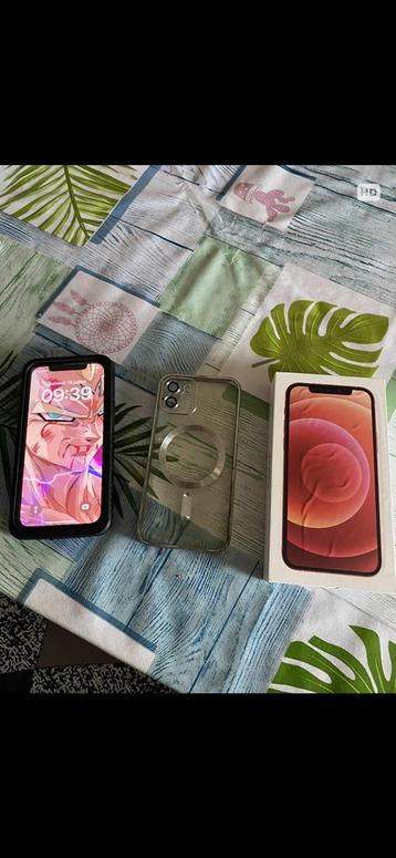 iPhone 12 red 64gb, Enlèvement, Comme neuf, Rouge, IPhone 12