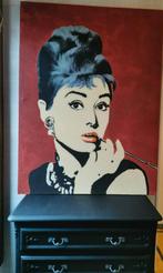 Audrey Hepburn 90,5 cm x 120 cm, Antiquités & Art, Enlèvement