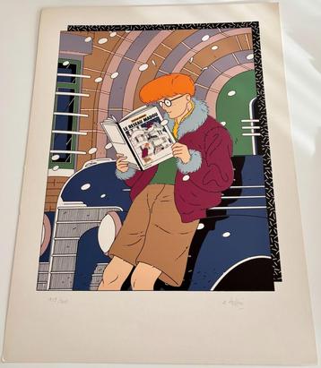 BD Le Réseau Madou, lot de 15 Ex Libris (200 ex.) beschikbaar voor biedingen