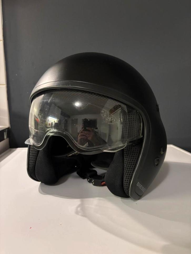 Diesel hi jack sk-h78 helm, Motoren, Kleding | Motorhelmen, Dames, Heren, Kinderen, Jethelm, M, Overige merken, Nieuw zonder kaartje