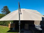 Hangparasol Challenge met voet, Tuin en Terras, Parasols, Ophalen, Verstelbaar
