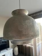 Zenza Oosterse plafondlamp staal met lichteffect, Huis en Inrichting, Lampen | Hanglampen, Ophalen, Zo goed als nieuw