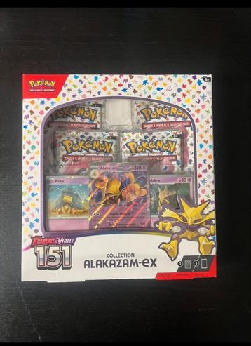 Coffret 151 Alakazam FR beschikbaar voor biedingen