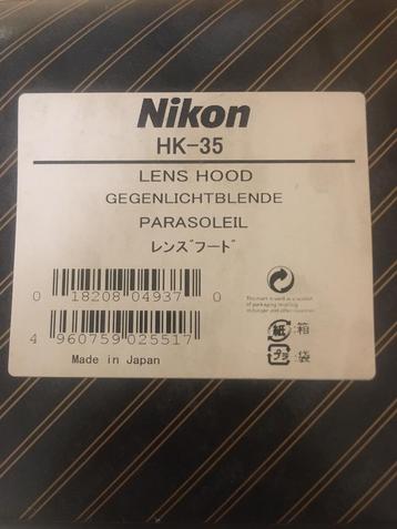 Nikon Hk-35 Pare-soleil Rigide 