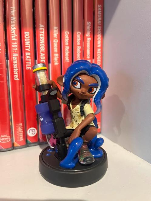 Amiibo Octoling Blue (Splatoon 3), Games en Spelcomputers, Games | Nintendo Switch, Zo goed als nieuw, Ophalen