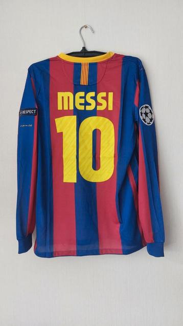 Lionel Messi 2010/11 Fc Barcelona Champions League shirt.