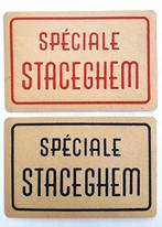 speelkaarten van Brouwerij "Van Staceghem" - Harelbeke, Gebruikt, Ophalen of Verzenden, Speelkaart(en)