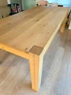 Prachtige eiken eettafel, Huis en Inrichting, Tafels | Eettafels, Ophalen, Gebruikt, Eikenhout, Vijf personen of meer