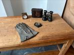 Objets de guerre militaires jumelles boussole gants reveil, Collections, Enlèvement