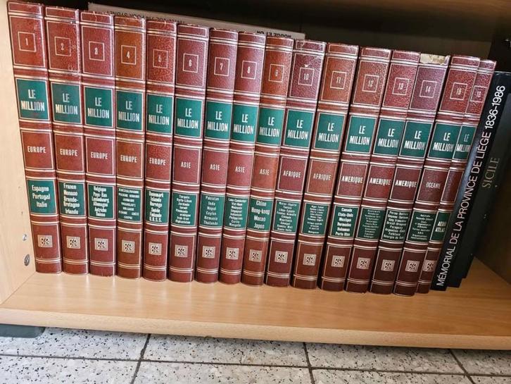 Belle collection reliée "Le Million", Boeken, Encyclopedieën, Zo goed als nieuw, Complete serie, Ophalen