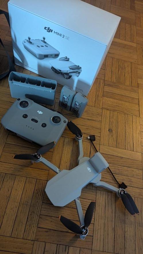 DJI Mini 2 SE + extra batterij, Audio, Tv en Foto, Drones, Gebruikt, Drone met camera, Ophalen of Verzenden