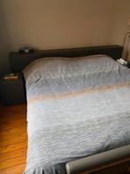 Boxspring (2delig) elektrisch verstelbaar + 2 nachtkastjes, Huis en Inrichting, Slaapkamer | Complete slaapkamers, Ophalen, Gebruikt