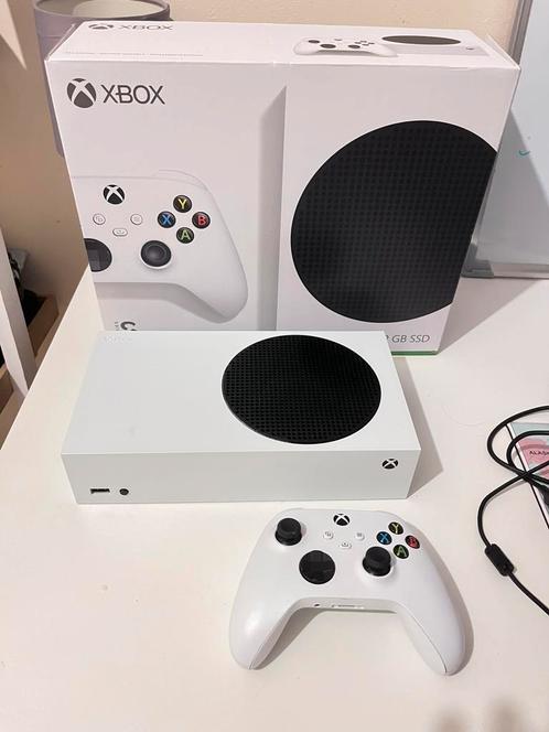 Xbox Series S – Perfecte staat + controller 512GB, Games en Spelcomputers, Spelcomputers | Xbox Series X en S, Nieuw, Xbox Series S