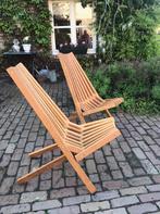 Tuinstoelen plooibaar- Kentucky Chair., Tuin en Terras, Ophalen, Nieuw, Hout, Inklapbaar