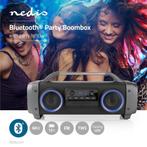 Nedis Bluetooth Party Boombox 60W, TV, Hi-fi & Vidéo, Enlèvement ou Envoi