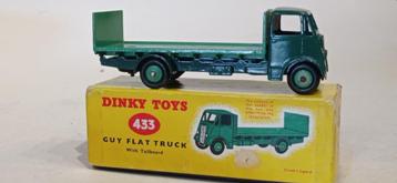 DINKY TOYS UK GUY FLAT TRUCK WITH TAILBOARD REF 433