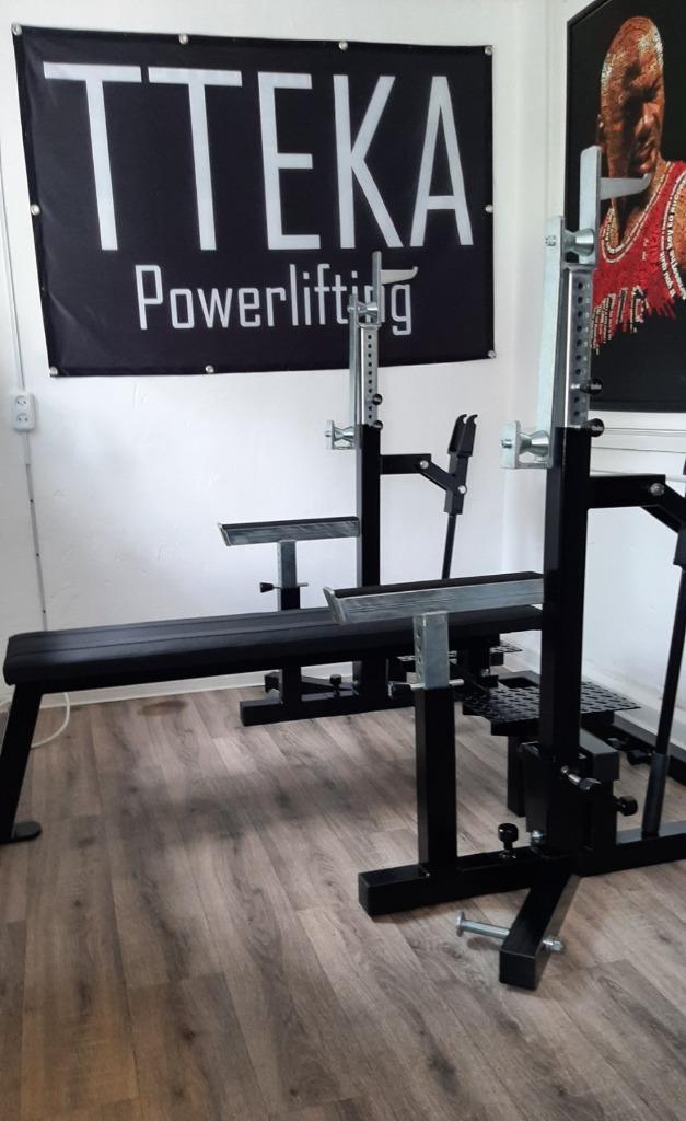 2024 Competition combo rack (bench + squat), Sport en Fitness, Fitnessmaterialen, Nieuw, Armen, Benen, Borst, Buik, Rug, Verzenden