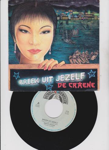 Wim De Craene – Breek Uit Jezelf  1987  Belpop, Cd's en Dvd's, Gebruikt, 7 inch, Single, Ophalen of Verzenden