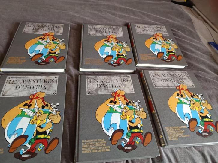 ABC ASTERIX HACHETTE 6 GROS VOLUME ULTRA RARE val 340 euros, Boeken, Stripverhalen, Gelezen, Complete serie of reeks, Ophalen