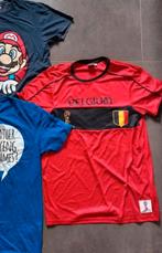 t-shirt football - diables rouges - taille 158 -> 2€, Sports & Fitness, Comme neuf, Maillot, Enlèvement ou Envoi, Taille XS ou plus petite