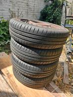 4 zomerbanden + velgen Suzuki Alto Peugeot 107 Citroen C1, Auto-onderdelen, Banden en Velgen, Ophalen, Gebruikt, Zomerbanden, Band(en)