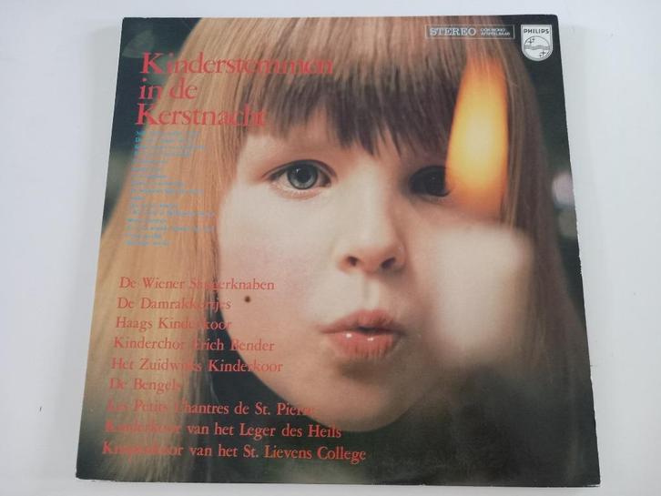 Vinyl LP kindermuziek Kerstnacht Kerstmuziek Kerst Christmas, Diversen, Kerst, Ophalen of Verzenden