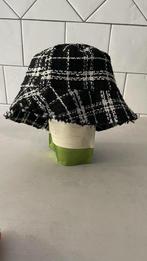 Nieuwe zwart-witte bobhoed, Kleding | Dames, Hoeden en Petten, Ophalen of Verzenden, Nieuw, Hoed