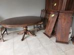Table ovale en chêne, Ophalen, 100 tot 150 cm, Eikenhout, 200 cm of meer