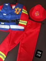 NIEUW pak brandweerman Sam maat 104-110 verkleedkledij, Nieuw, Ophalen of Verzenden