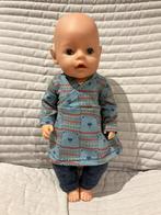 392. Babyborn: Nieuwe tuniek met legging, Kinderen en Baby's, Speelgoed | Poppen, Ophalen of Verzenden, Nieuw, Babypop