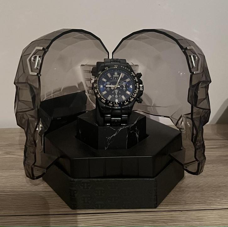 Philipp Plein uurwerk Nobile, Handtassen en Accessoires, Horloges | Heren, Zo goed als nieuw, Polshorloge, Overige merken, Overige materialen